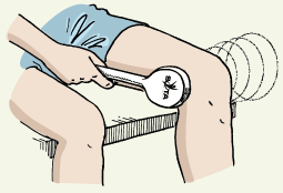 Magnetic Pulser on Knee