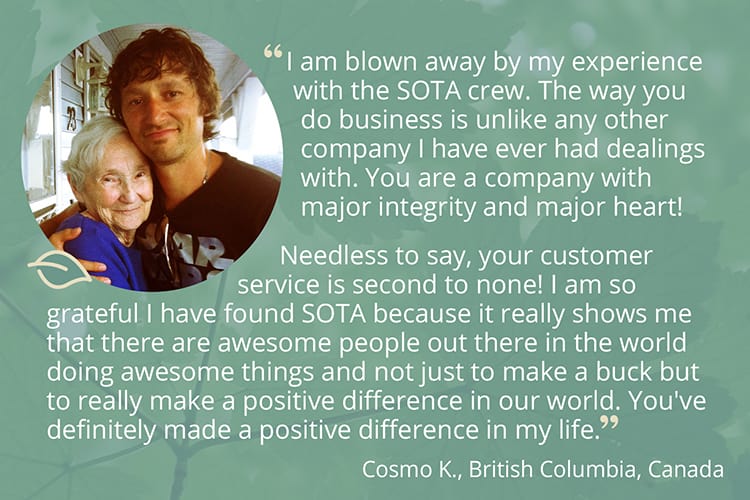 Customer Comment on SOTA