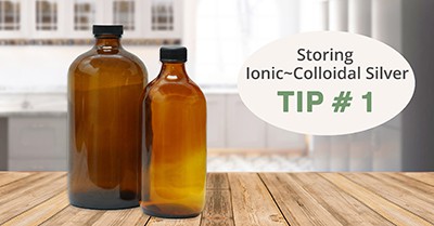 Storing Ionic~Colloidal Silver
