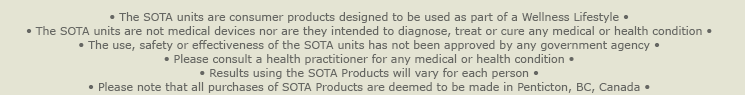 SOTA Disclaimer