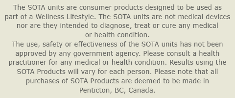 SOTA Disclaimer