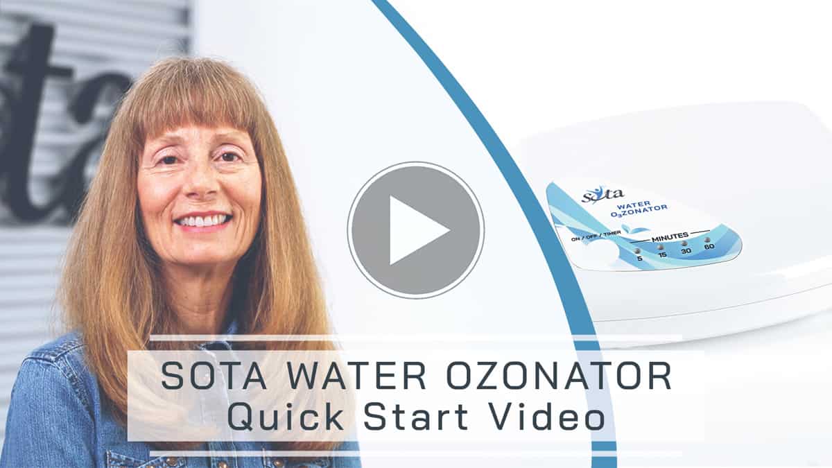 SOTA's Quick Start Video - Water Ozonator